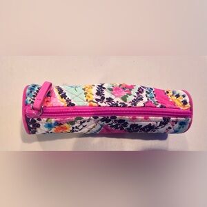 Vera Bradley | Wildflower Paisley, On A Roll cosmetic case.